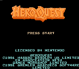 HeroQuest (USA) (Proto)